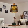 Strathmore Pendant Light Dark wood, black, 1-light source