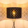 MELDAL floor lamp matt nickel, 1-light source
