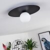Marahu Ceiling Light black, 1-light source