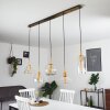 Karo Pendant Light brass, black, 5-light sources