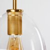 Karo Pendant Light brass, black, 5-light sources