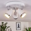 Idlewild Ceiling Light LED chrome, white, 3-light sources