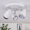 Idlewild Ceiling Light LED chrome, white, 3-light sources
