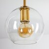 Karo Pendant Light brass, black, 3-light sources