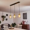 Karo Pendant Light brass, black, 3-light sources