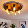 Esbjerg Ceiling Light black, 6-light sources