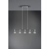 Reality Vannes Pendant Light matt nickel, 5-light sources