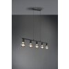 Reality Vannes Pendant Light black, 5-light sources