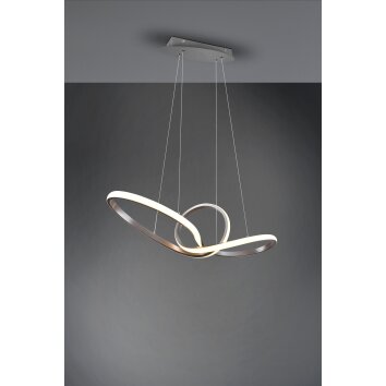 Reality Sansa Pendant Light LED matt nickel, 1-light source