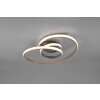 Reality Sansa Ceiling Light LED matt nickel, 1-light source