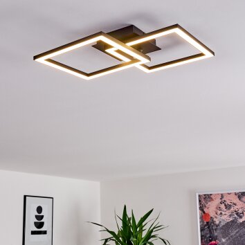 Thara Ceiling Light LED black, 1-light source