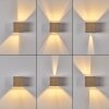 Badajoz Wall Light LED brown, 1-light source
