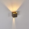 Badajoz Wall Light LED brown, 1-light source