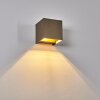 Badajoz Wall Light LED brown, 1-light source