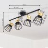 Kesao Ceiling Light brass, black, 4-light sources