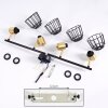 Kesao Ceiling Light brass, black, 4-light sources