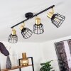 Kesao Ceiling Light brass, black, 4-light sources