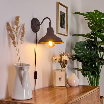 Palaina Wall Light brown, 1-light source