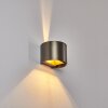 Badajoz Wall Light LED brown, 1-light source