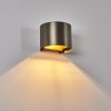 Badajoz Wall Light LED brown, 1-light source