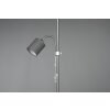 Reality Owen Floor Lamp matt nickel, 2-light sources
