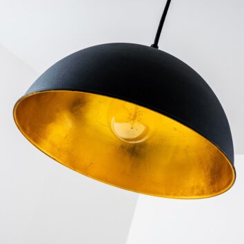 Reality Jimmy pendant light black, 1-light source