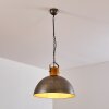 Pendant Light Tholen brown, silver, 1-light source