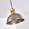Pendant Light Tholen brown, silver, 1-light source