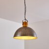 Pendant Light Tholen brown, silver, 1-light source