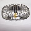 Wemude Ceiling Light black-gold, 1-light source
