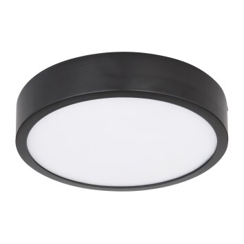 Globo LUCENA Ceiling Light LED black, 1-light source
