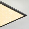 Salmi Ceiling Light LED black, white, 1-light source