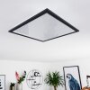 Salmi Ceiling Light LED black, white, 1-light source