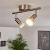 Oula Ceiling Light LED matt nickel, 2-light sources