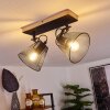 Panaguá Ceiling Light Light wood, black, 2-light sources