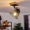 Panaguá Ceiling Light Light wood, black, 1-light source
