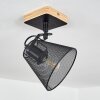 Panaguá Ceiling Light Light wood, black, 1-light source