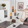 Lenalau Pendant Light black, 3-light sources