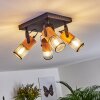 Lenalau Ceiling Light black, 4-light sources