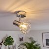Orebro Ceiling Light chrome, 1-light source