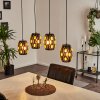 Ventmiglia Pendant Light black, 4-light sources