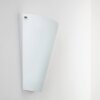 Zera wall light aluminium, white, 1-light source