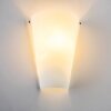 Zera wall light aluminium, white, 1-light source