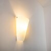 Zera wall light aluminium, white, 1-light source