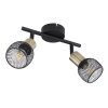 Globo FIASTRA Ceiling Light black, 2-light sources