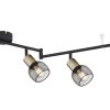 Globo FIASTRA Ceiling Light black, 6-light sources