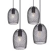 Globo DOPS Pendant Light black, 6-light sources