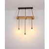 Globo ULLEU Pendant Light brown, black, 3-light sources