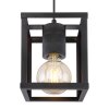 Globo HAGAR Pendant Light black, 1-light source
