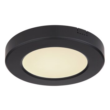 Globo LASSE Ceiling Light LED black, 1-light source